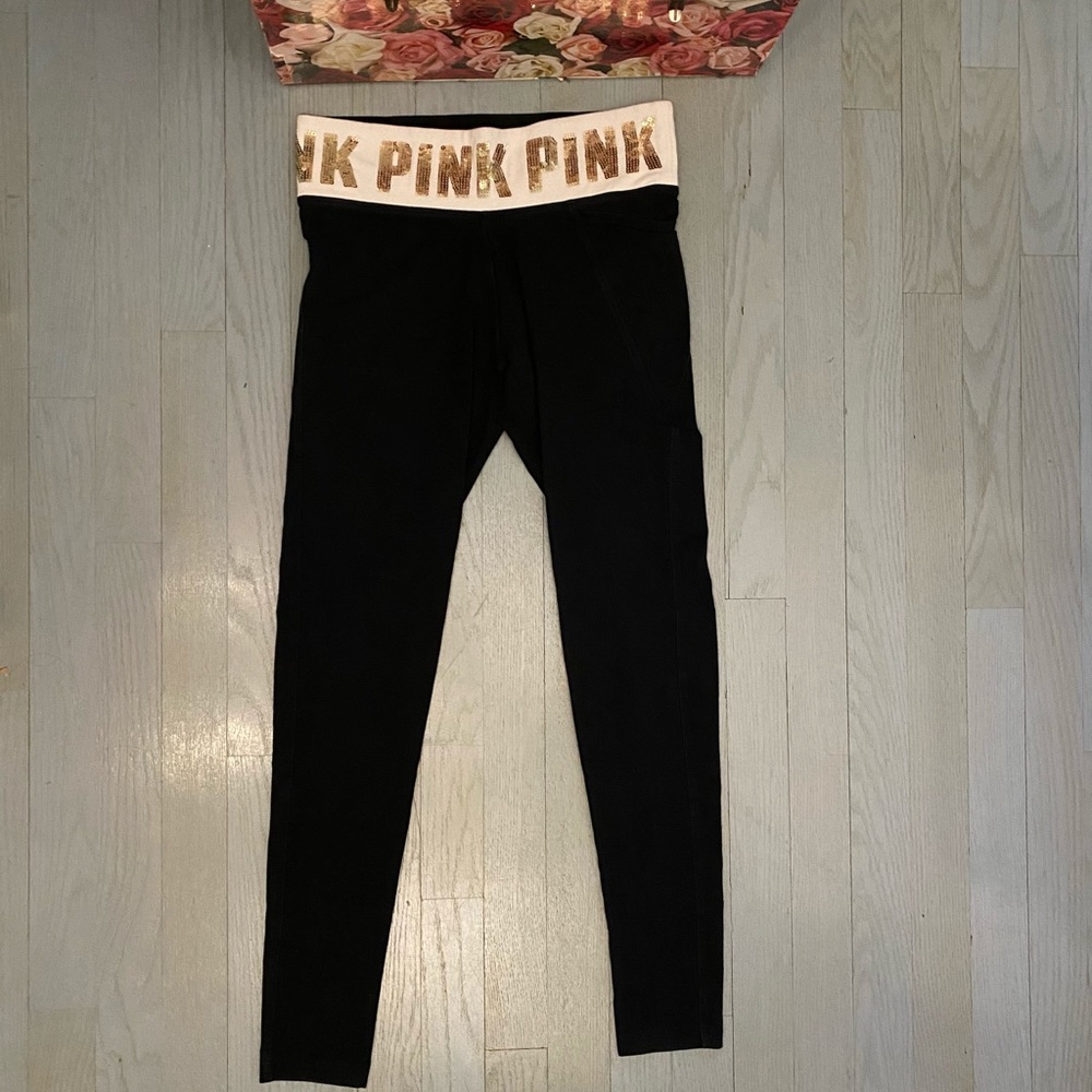 💖VS PINK BLING LEGGINGS💖